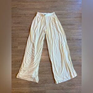 Women’s Buttercream Self-Double Layer Wide Leg Pants